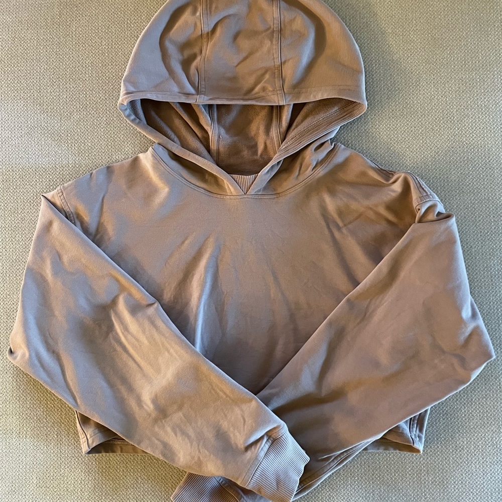 SOLD Lululemon All Yours Cropped Hoodie